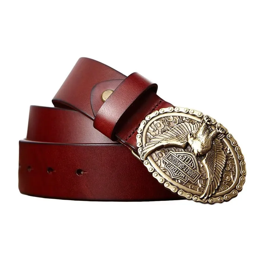 HarleyLuxe Eagle Embellished Belt