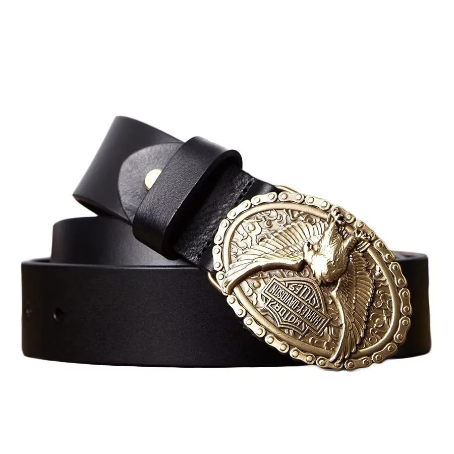 HarleyLuxe Eagle Embellished Belt