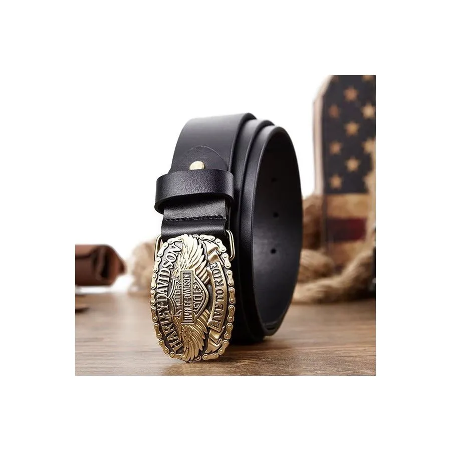 HarleyLuxe Eagle Embellished Belt