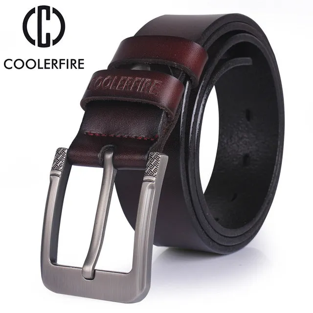 High quality genuine leather luxury designer belts men