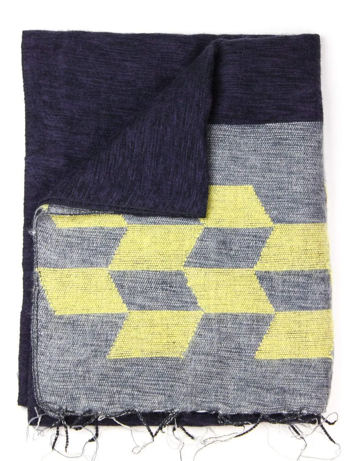 Himalayan Scarf with Unique Chevron Design