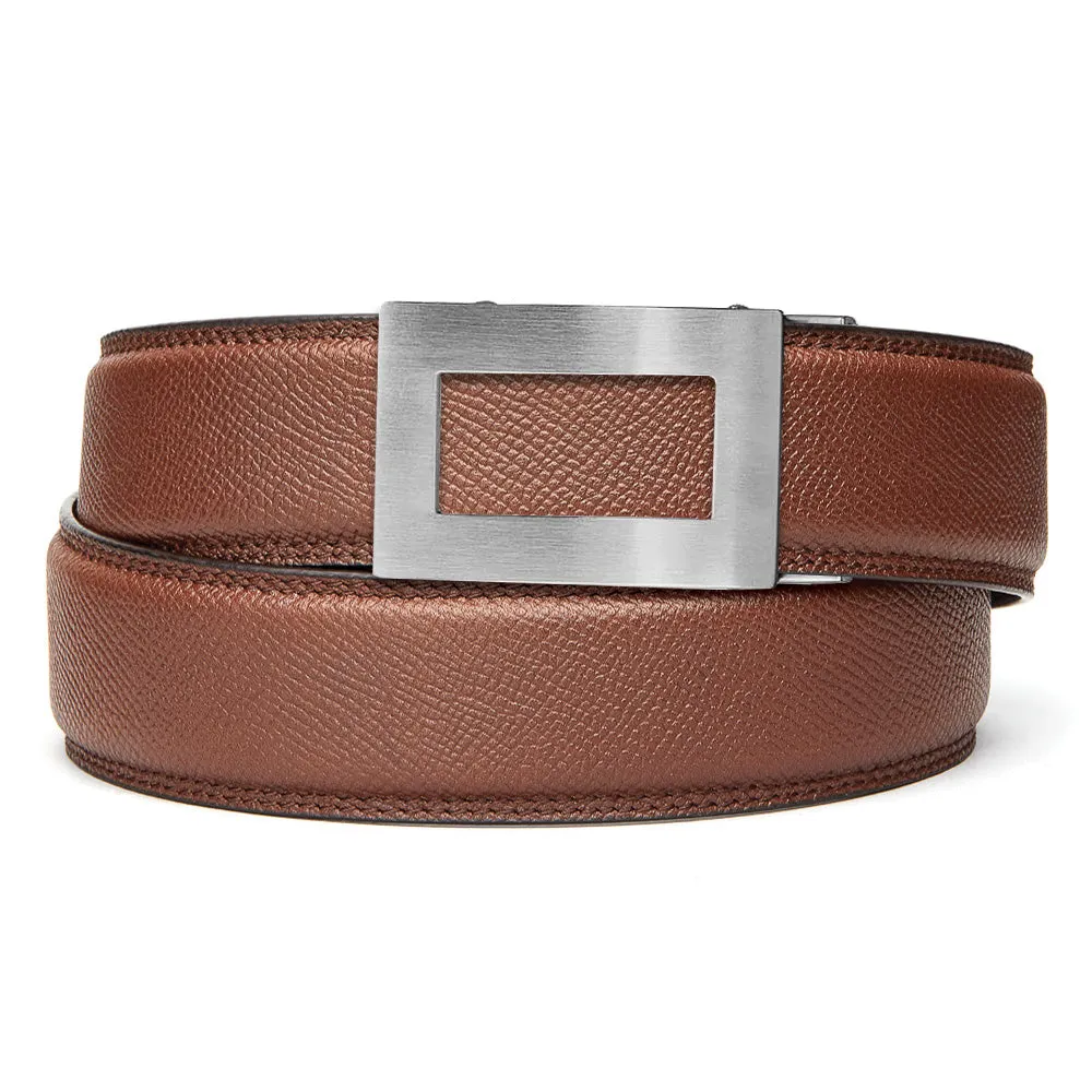 ICON BUCKLE | CLASSIC LEATHER BELT 1.37"