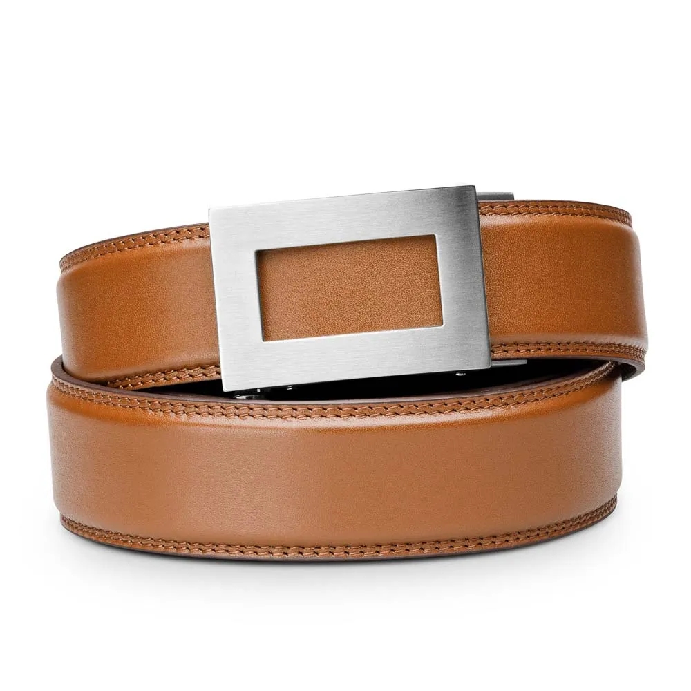 ICON BUCKLE | CLASSIC LEATHER BELT 1.37"