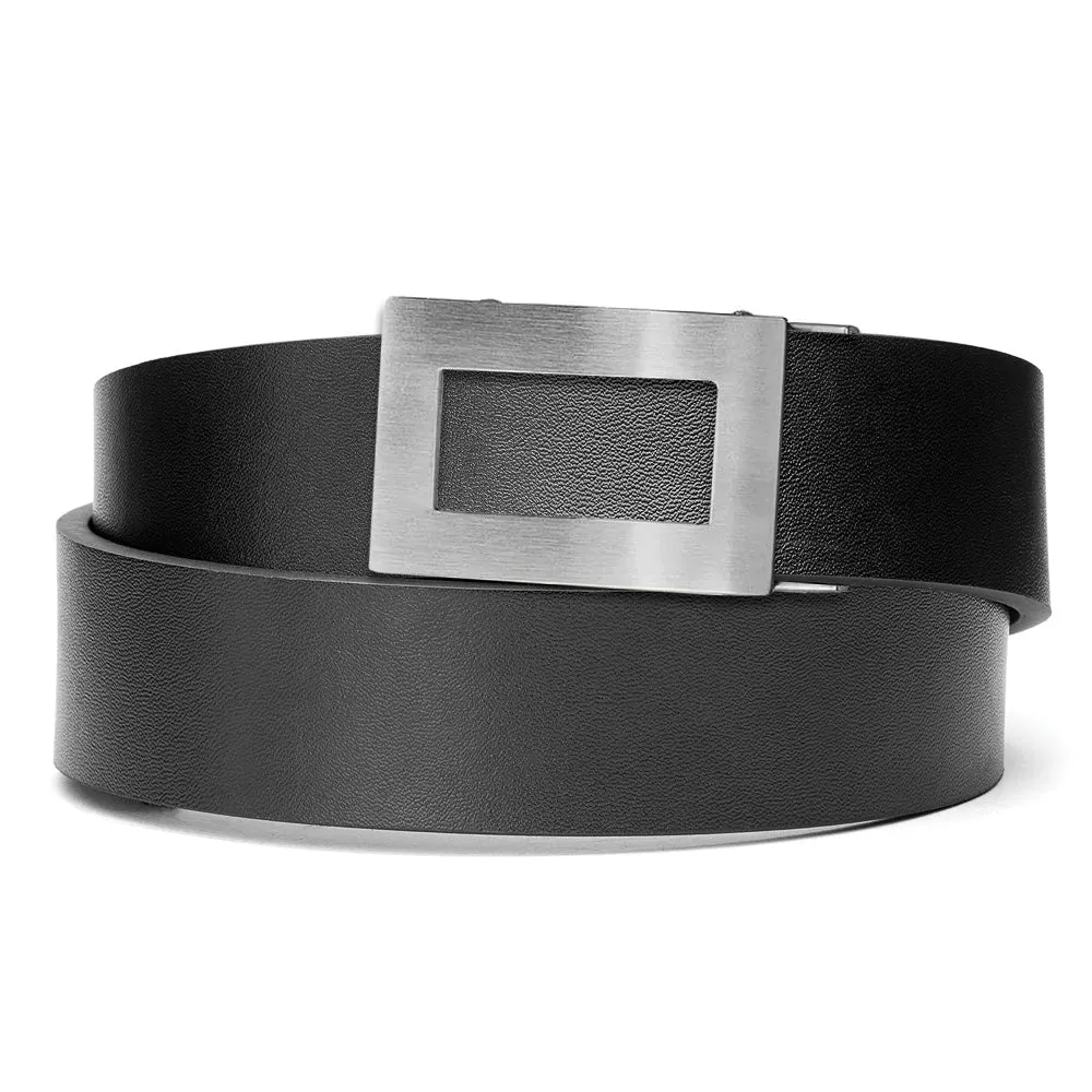 ICON BUCKLE | CLASSIC LEATHER BELT 1.37"