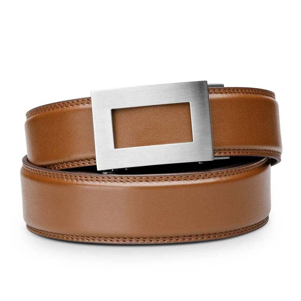 ICON BUCKLE | CLASSIC LEATHER BELT 1.37"