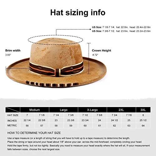 Infinitum - Striped Straps Elegant Design Wool Fedora Hat