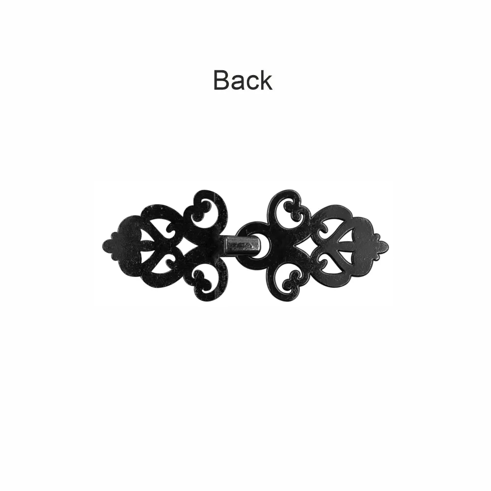 Intricate Designer Metal Clasp Closure Hook for Designer Clothing