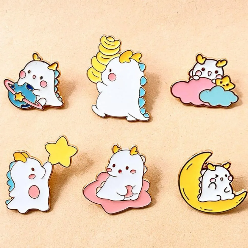 Kawaii Dragon Enamel Pins