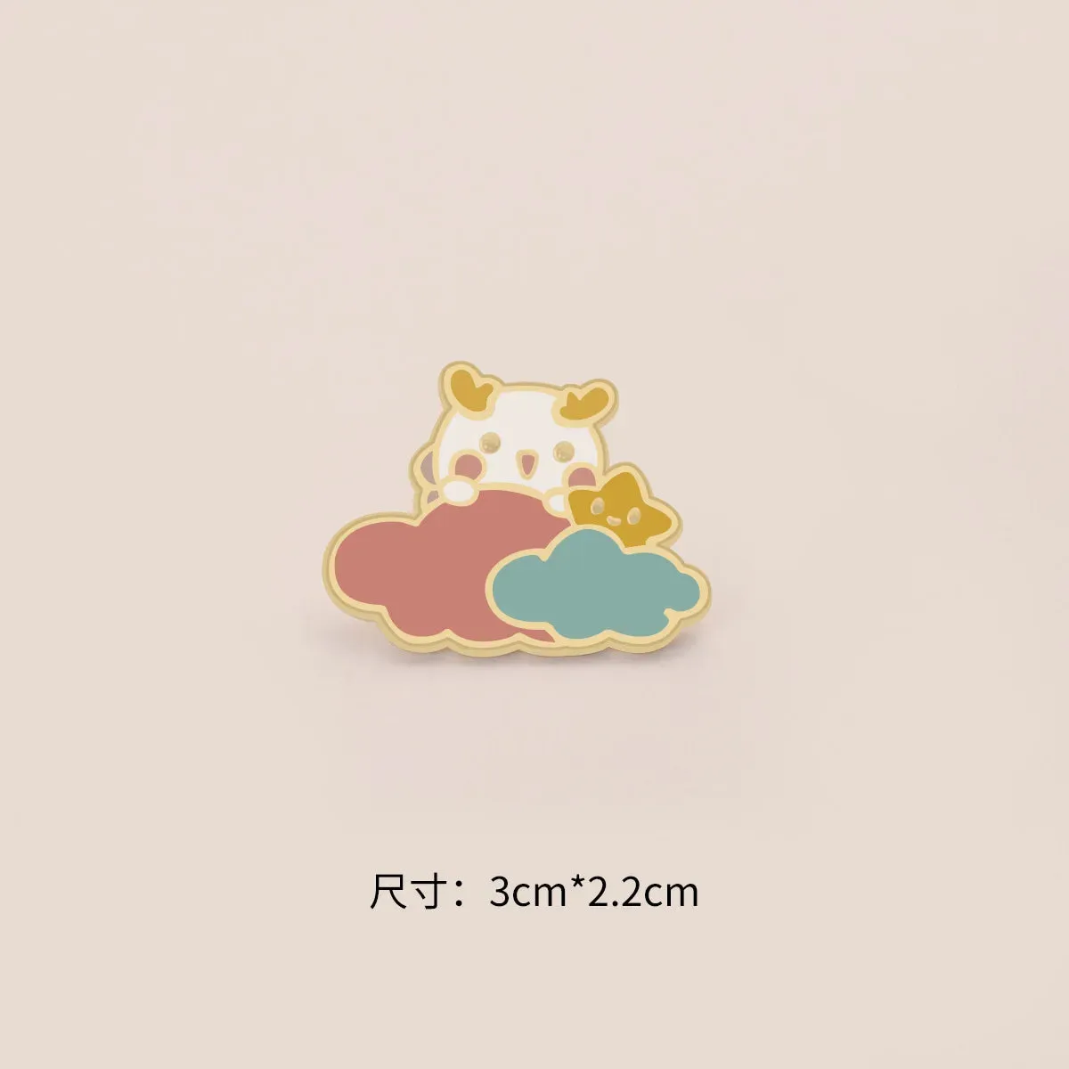 Kawaii Dragon Enamel Pins