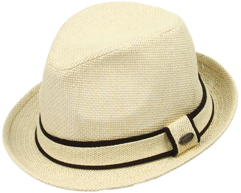 La Jolla Paper Straw Fedora