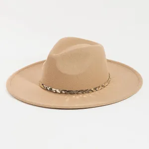 Lainey Braided Snake Chain Fedora