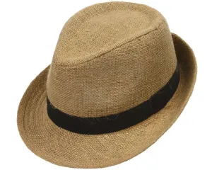 Malibu Woven Hemp Fedora