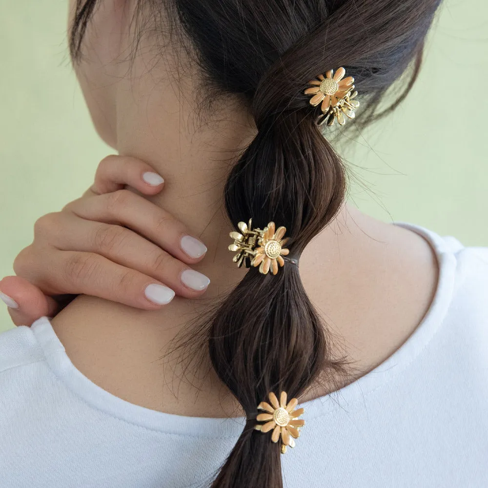 Marguerite Daisy Hair Clip Pack