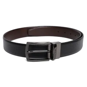 Men's Black & Brown Formal Reversible Belt