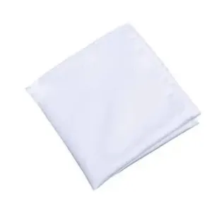 Men's Handkerchiefs Cotton Solid White, Normal Size , Pack Of 12 Pcs @178.90/-