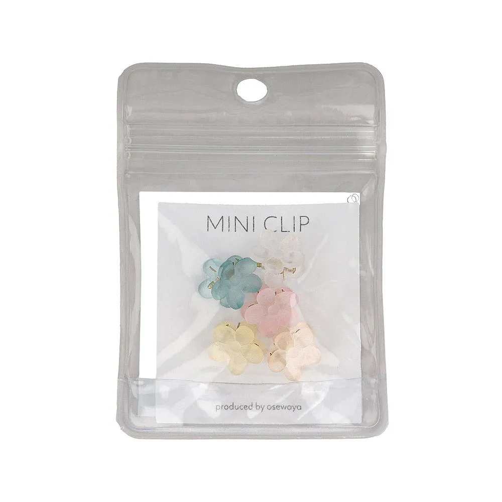 Mini Flower Hair Clip Pack