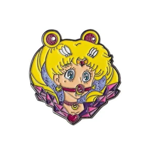 Naughty Serena Enamel Pin