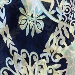 Navy Boutique | Silk Chiffon Print - SKU 6104 #S186