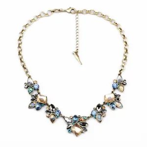 New Styles Statement Fashion Women Jewelry Antique Geometric Pendant Necklace