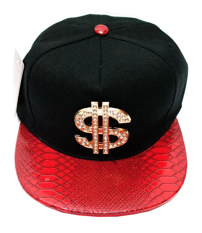 "Dollar Sign" Trendy Snap Back Caps Wholesale