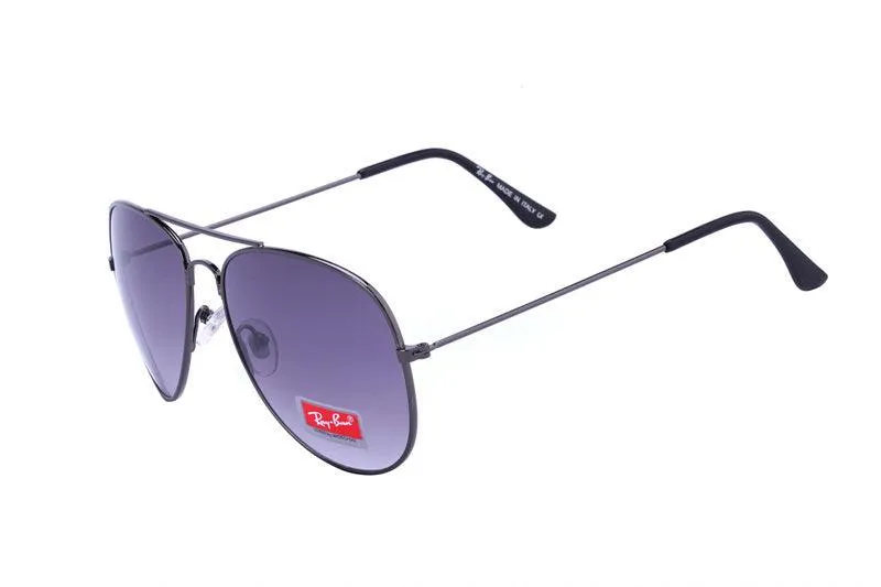 RAY BAN AVIATOR CLASSIC RB3026 PURPLE BLACK SUNGLASSES