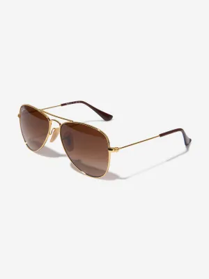 Ray-Ban Kids Aviator Sunglasses in Gold