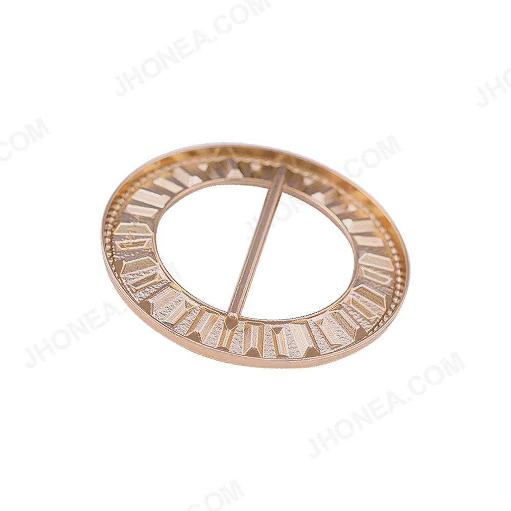 Round Shape Exclusive Designer Diamond Buckle