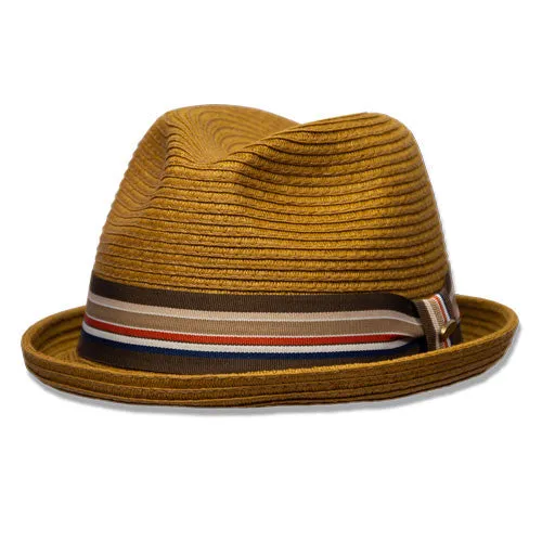 Saint Martin - Sewn Paper Short Brim Fedora