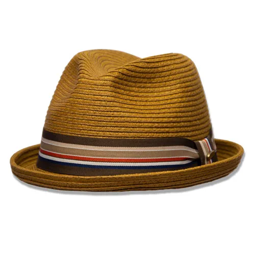 Saint Martin - Sewn Paper Short Brim Fedora