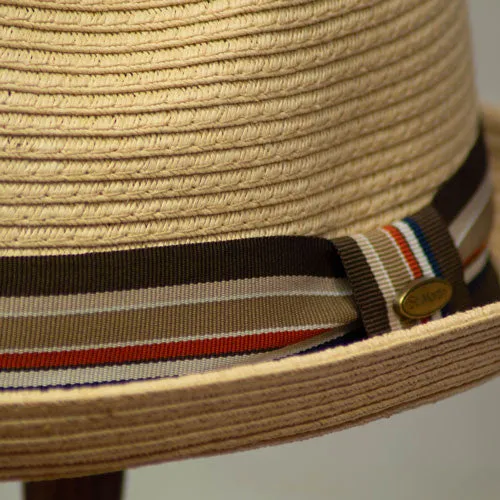 Saint Martin - Sewn Paper Short Brim Fedora