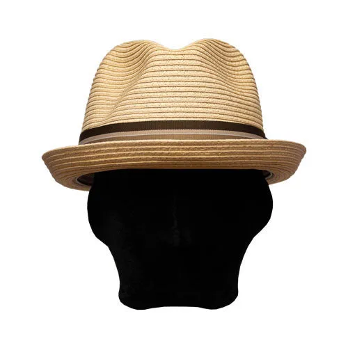 Saint Martin - Sewn Paper Short Brim Fedora