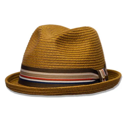 Saint Martin - Sewn Paper Short Brim Fedora