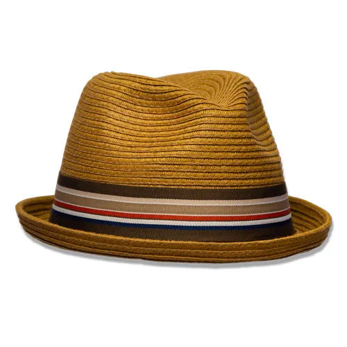 Saint Martin - Sewn Paper Short Brim Fedora