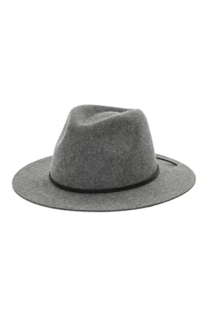 Wesley Fedora Heather Grey