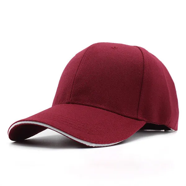 Women Baseball Caps For Women Brand Snapback Plain Solid Color Caps